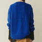 Long Sleeve Jersey Top w/Frilled Hem