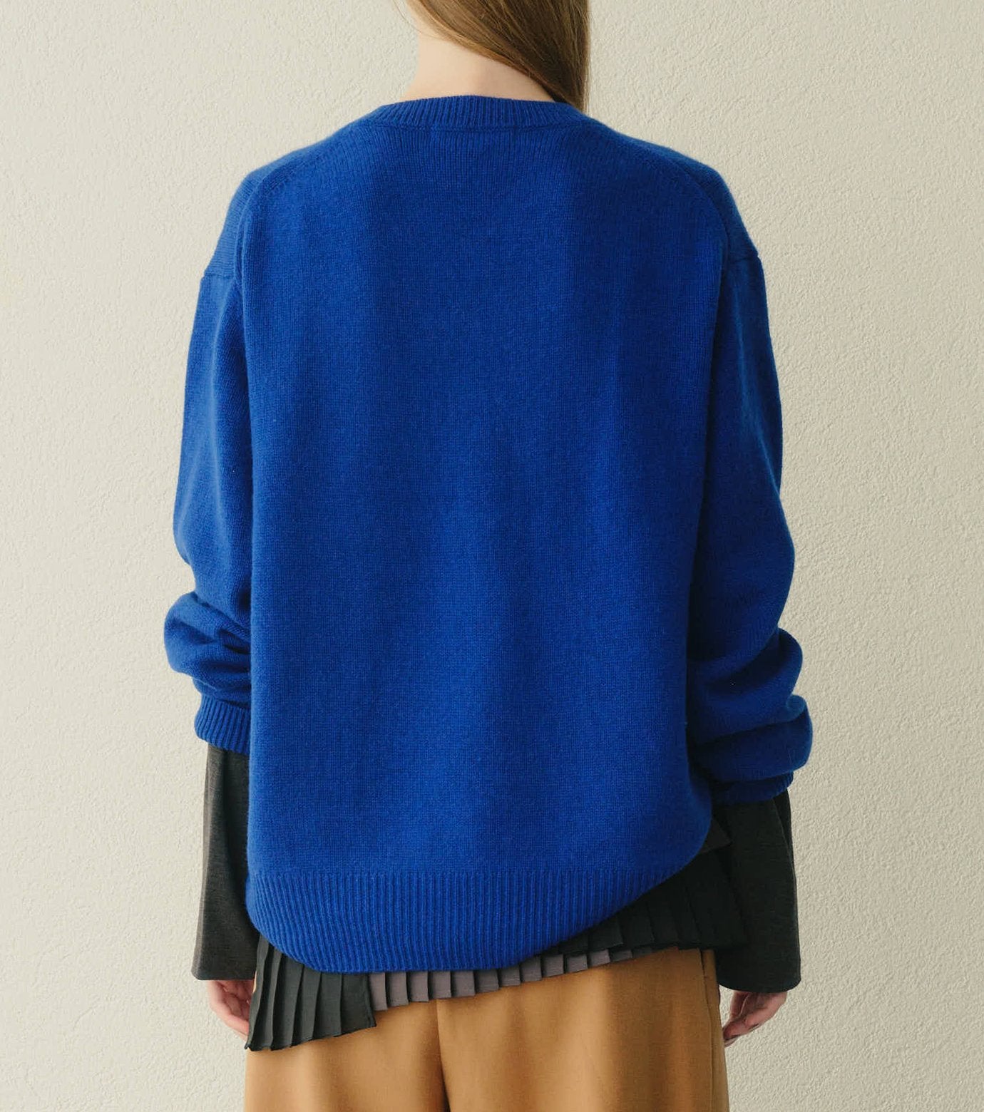 Long Sleeve Jersey Top w/Frilled Hem