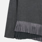 Long Sleeve Jersey Top w/Frilled Hem