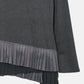Long Sleeve Jersey Top w/Frilled Hem