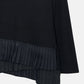 Long Sleeve Jersey Top w/Frilled Hem