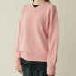 Long Sleeve Jersey Top w/Frilled Hem