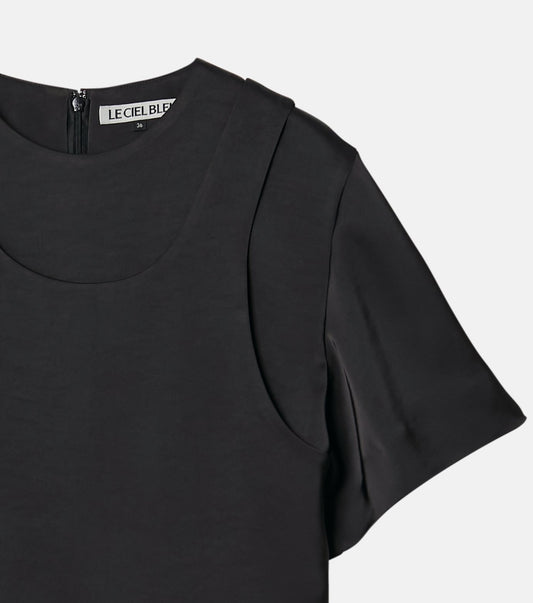 Satin Layered Top