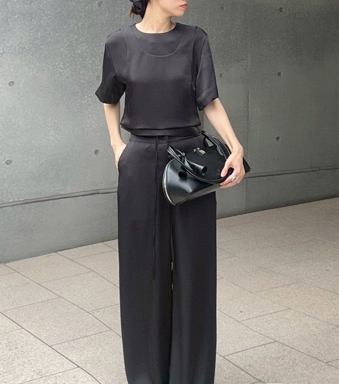 Satin Layered Top