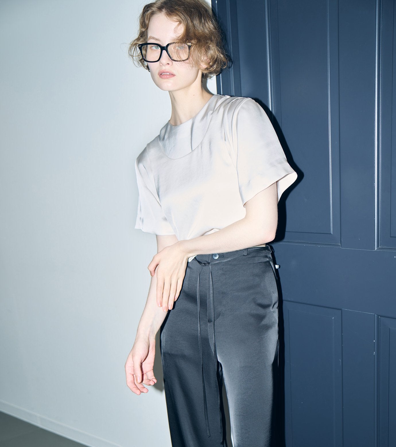 Satin Layered Top