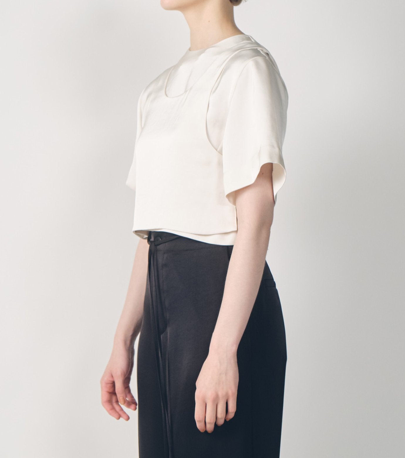 Satin Layered Top