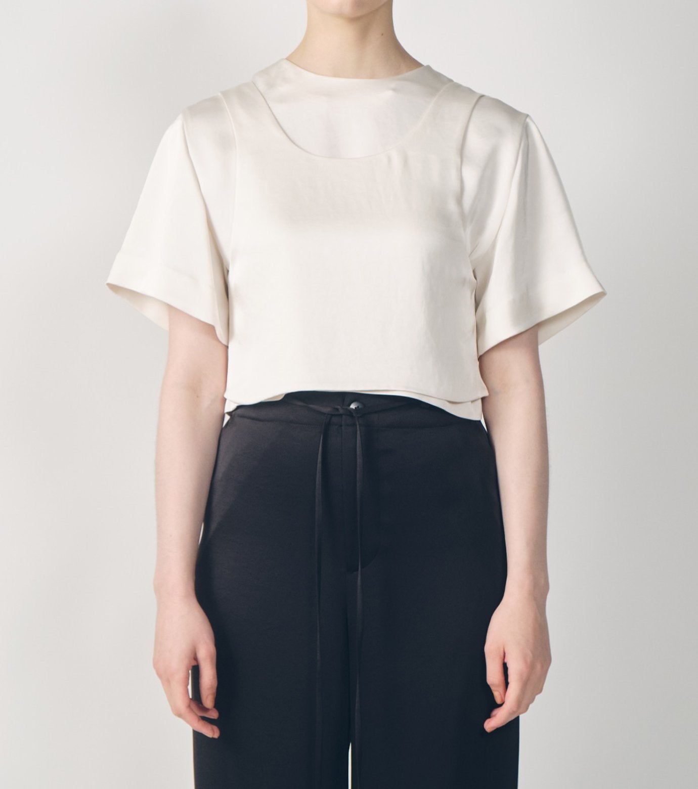 Satin Layered Top
