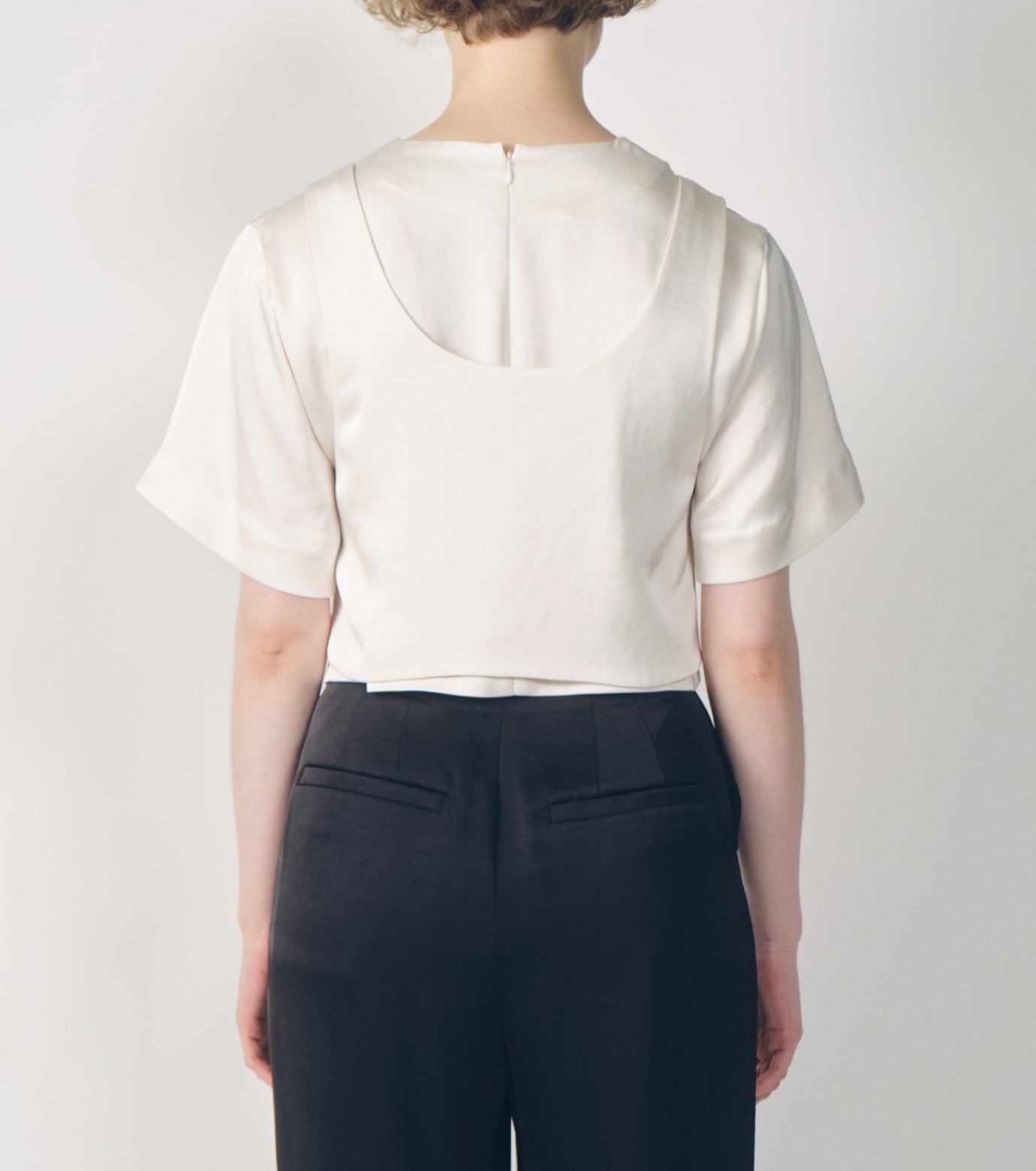 Satin Layered Top