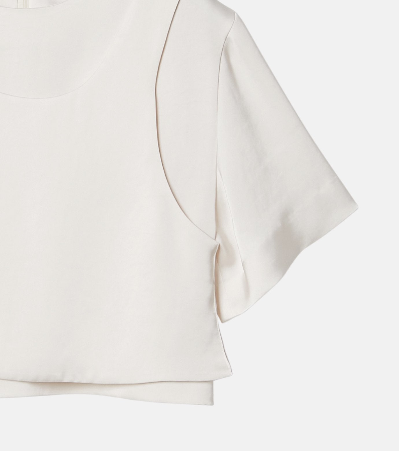 Satin Layered Top