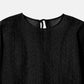 Sheer Jacquard Blouse