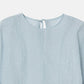 Sheer Jacquard Blouse