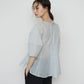 Sheer Jacquard Blouse