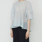 Sheer Jacquard Blouse
