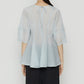 Sheer Jacquard Blouse