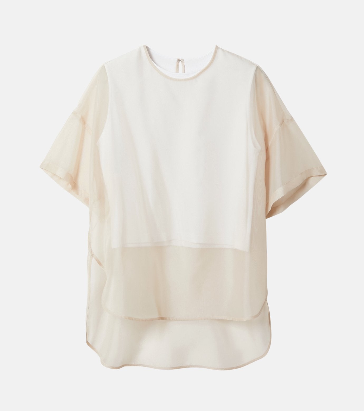 Organza Bi-Color Top