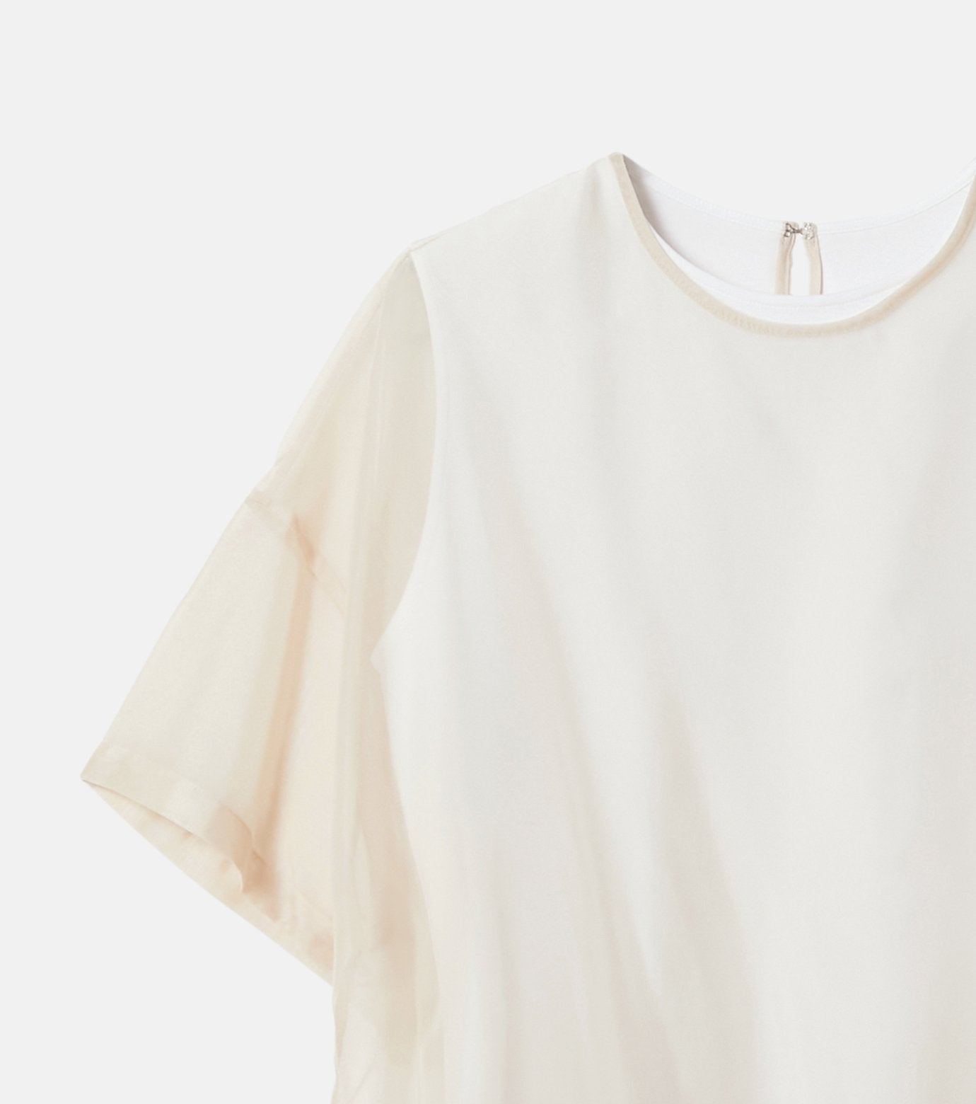 Organza Bi-Color Top