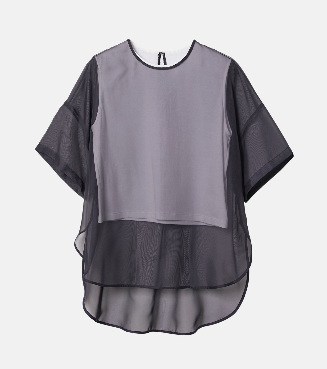 Organza Bi-Color Top