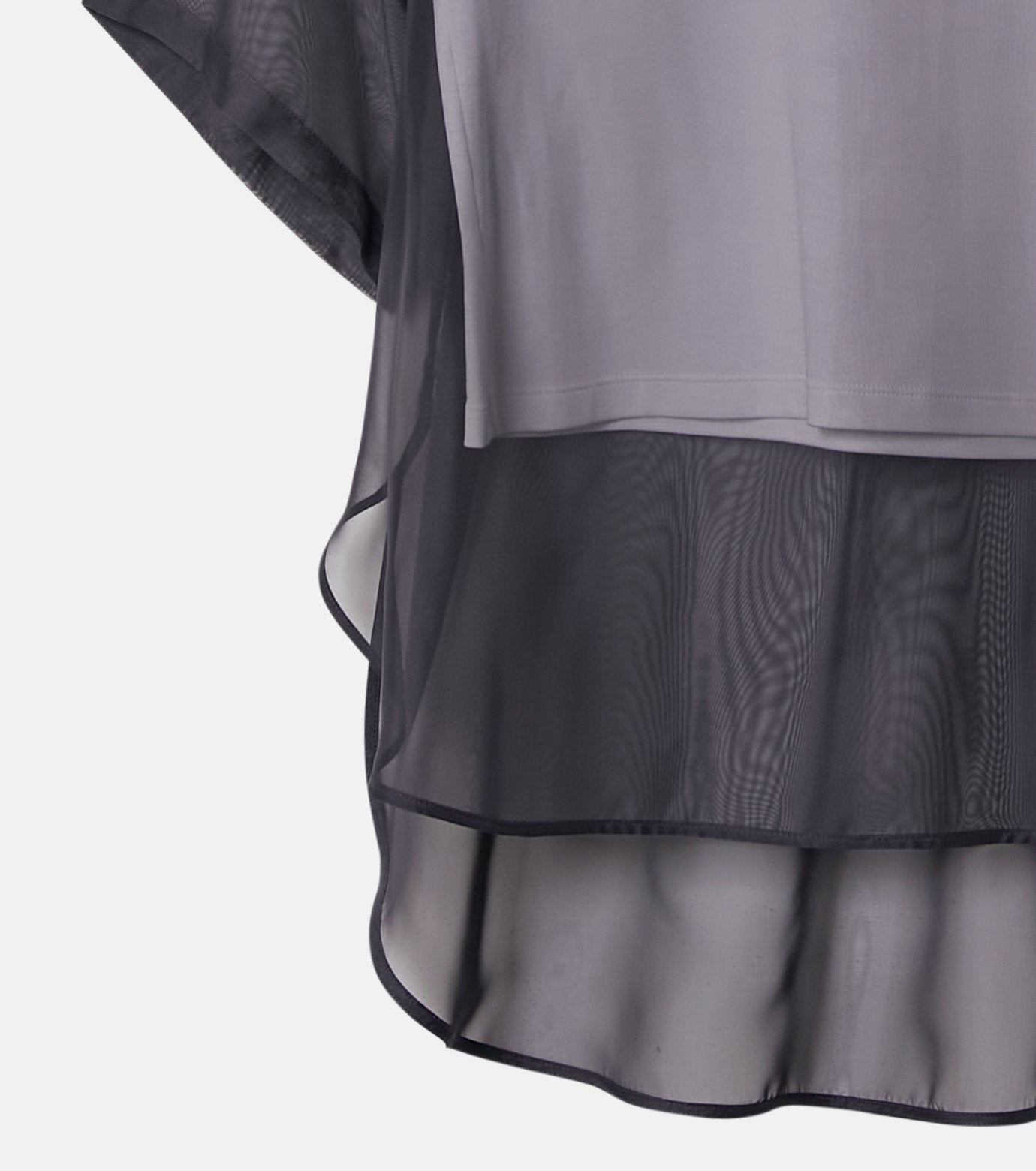 Organza Bi-Color Top
