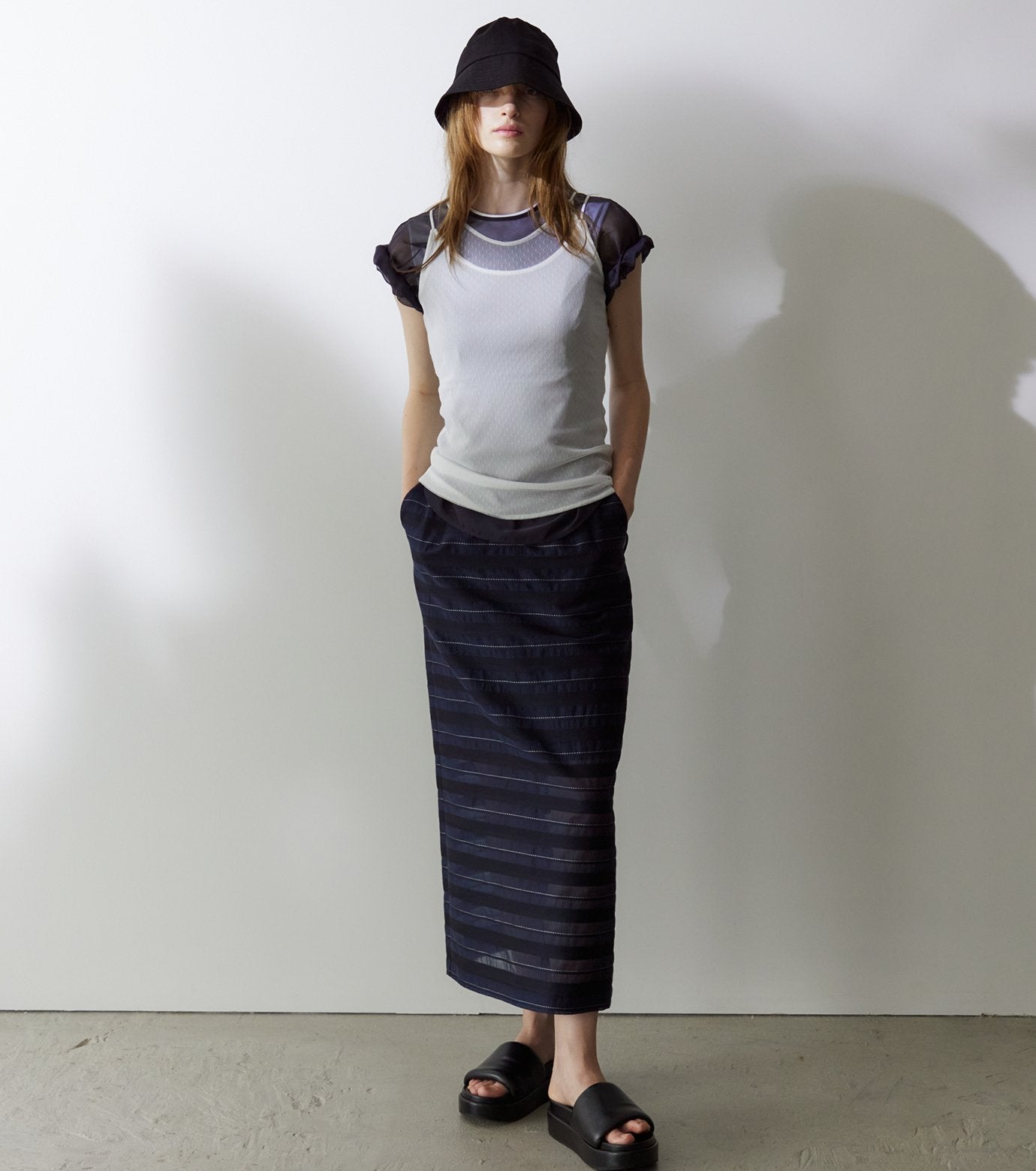 Organza Bi-Color Top