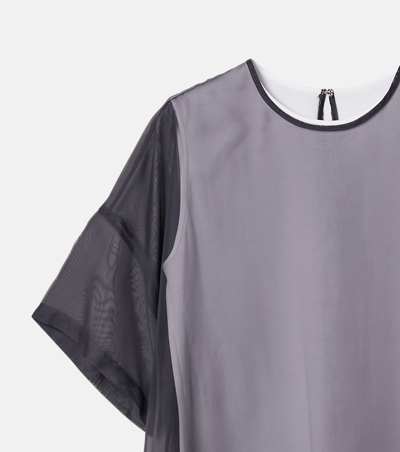 Organza Bi-Color Top