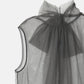 Soft Tulle Bow Tie Top
