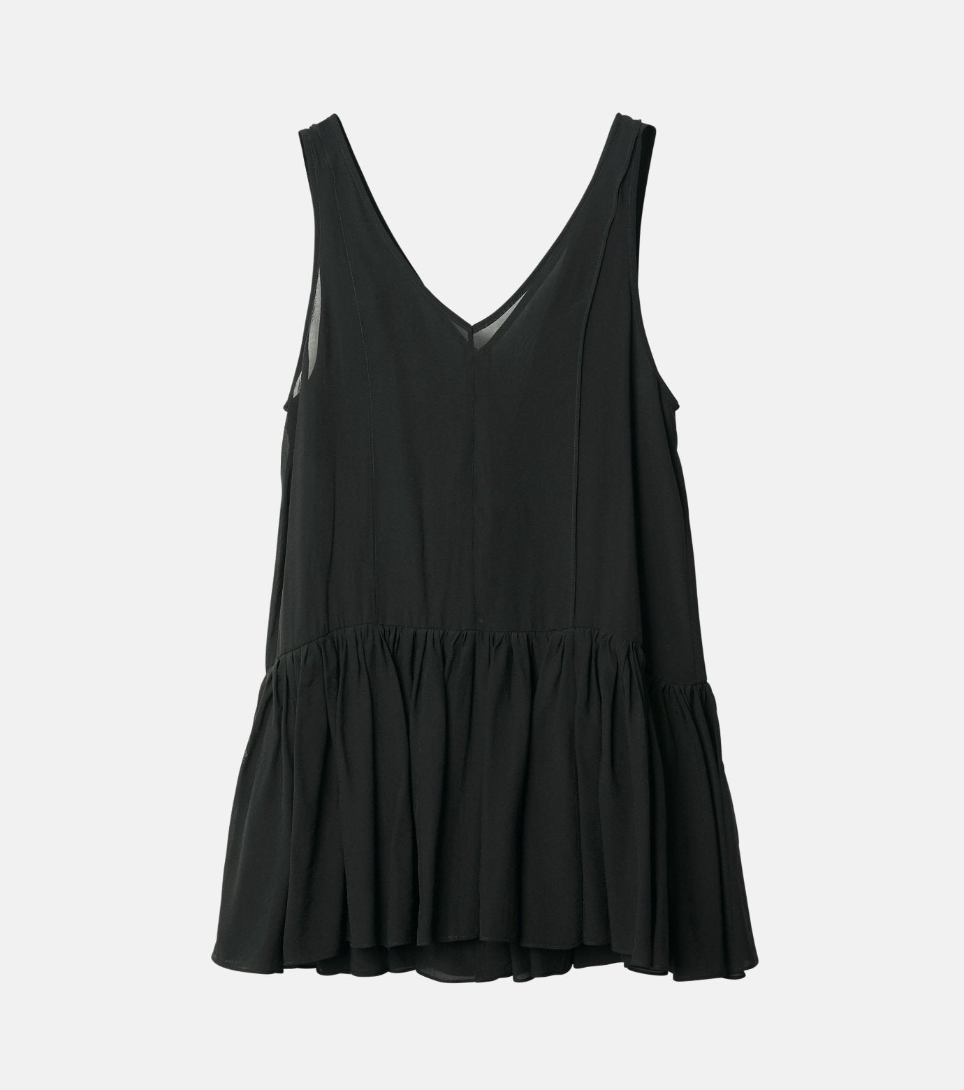 Organza Back-Bow Detail Top