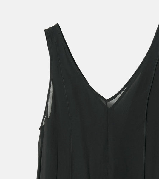 Organza Back-Bow Detail Top