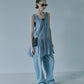 Organza Back-Bow Detail Top