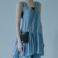 Organza Back-Bow Detail Top