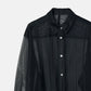 Lace & Mesh Combo Shirt