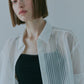 Lace & Mesh Combo Shirt