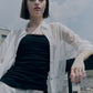 Lace & Mesh Combo Shirt