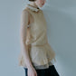 Sleeveless Shirt w/Wire Detailing
