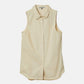 Sleeveless Shirt w/Wire Detailing