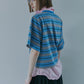 Sleeveless Shirt w/Wire Detailing