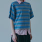 Sleeveless Shirt w/Wire Detailing