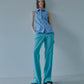 Sleeveless Shirt w/Wire Detailing