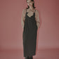Sheer Wool Shirt w/Neck Scarf
