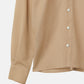 Sheer Wool Shirt w/Neck Scarf
