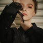 Voile Shirt w/Detachable Lace Cuffs