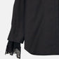 Voile Shirt w/Detachable Lace Cuffs