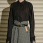 Voile Shirt w/Detachable Lace Cuffs