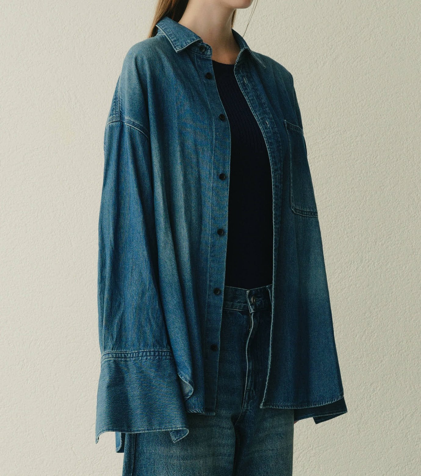 Denim Oversized Shirt