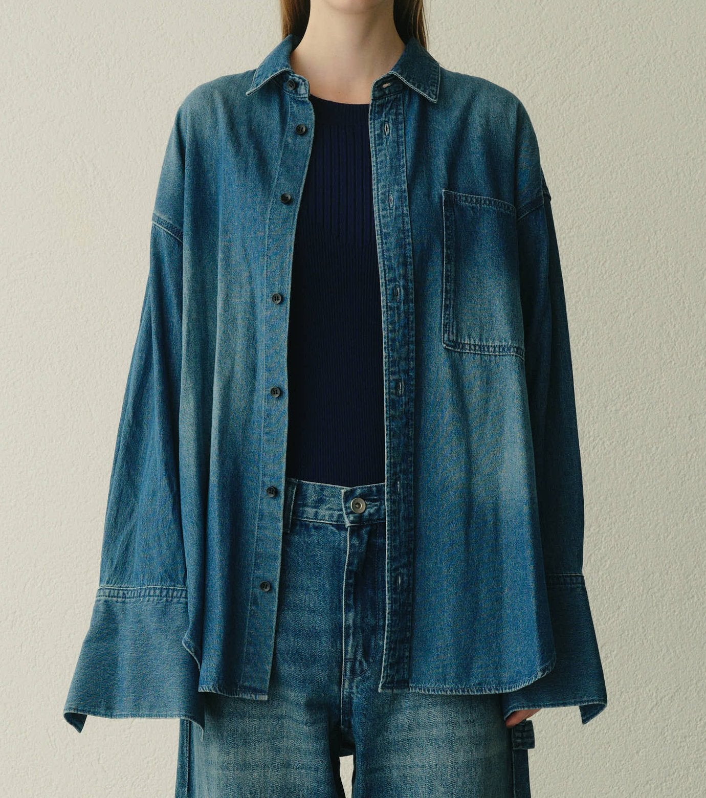 Denim Oversized Shirt