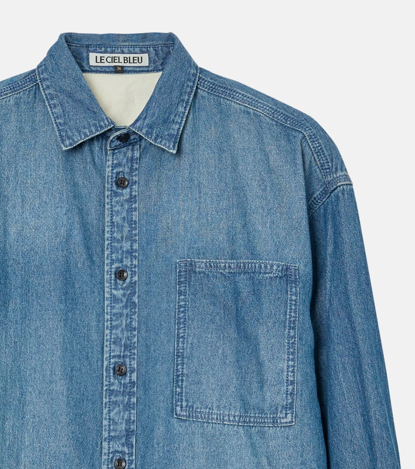 Denim Oversized Shirt