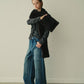 Jersey Shirt w/Frilled Details