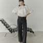 Mixed-Material Zip-Up Blouson