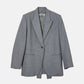 Tailored Jacket w/Removable Collar