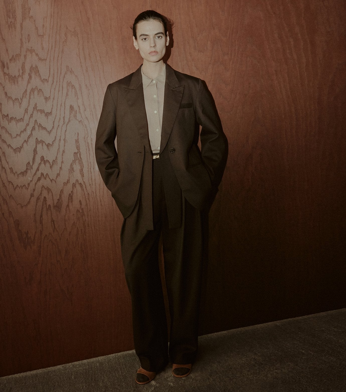 Tailored Jacket w/Removable Collar