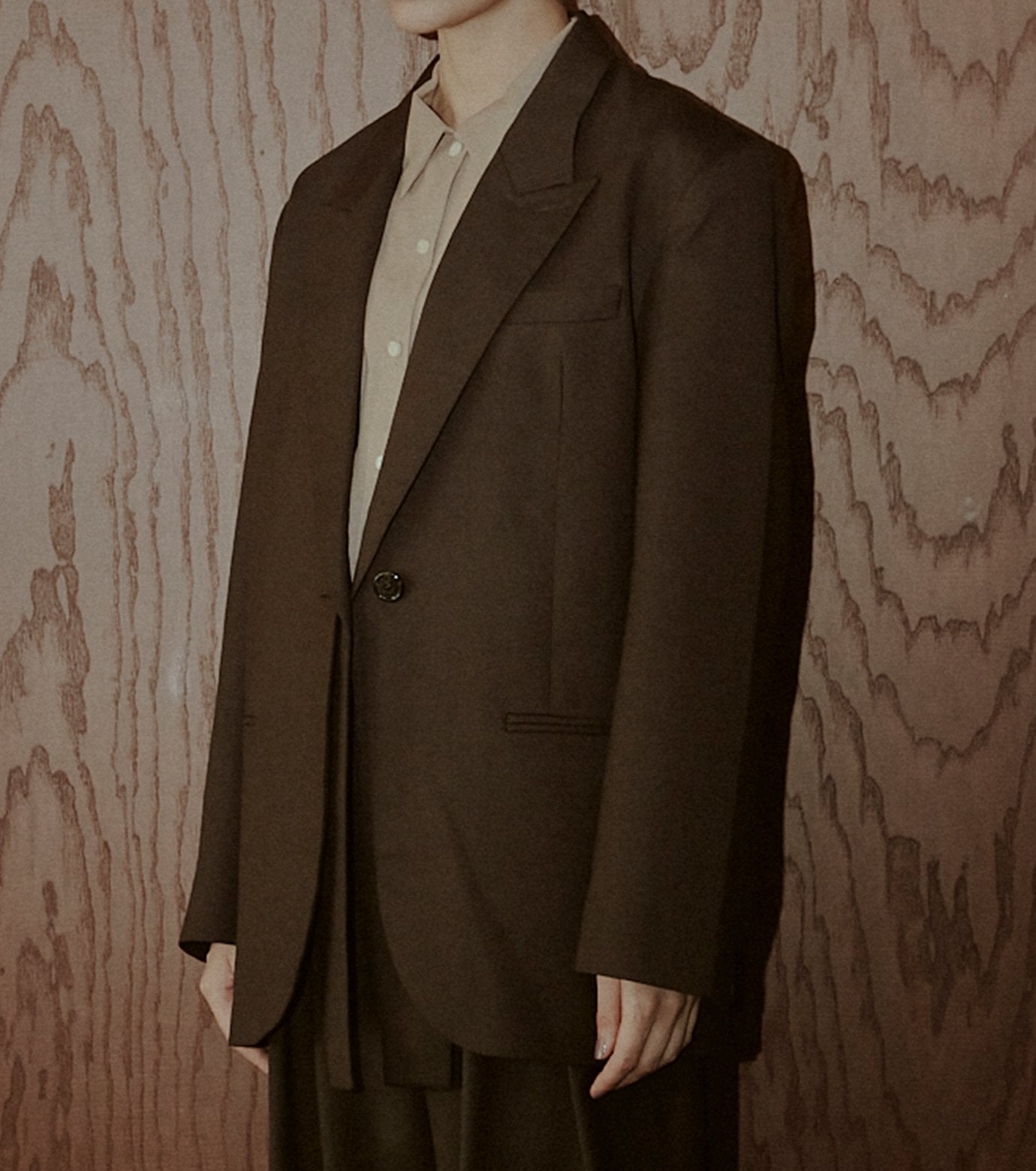 Tailored Jacket w/Removable Collar